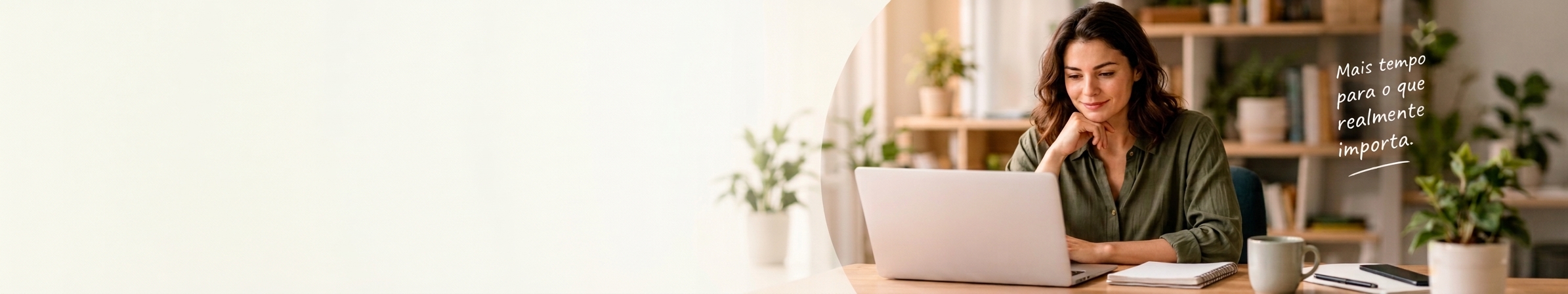 Profissional de saúde mental em atendimento online